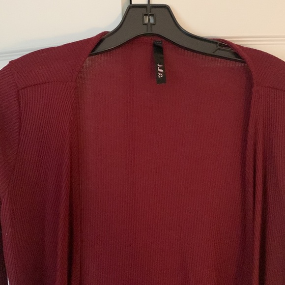 Burgundy Cardigan - Picture 2 of 3